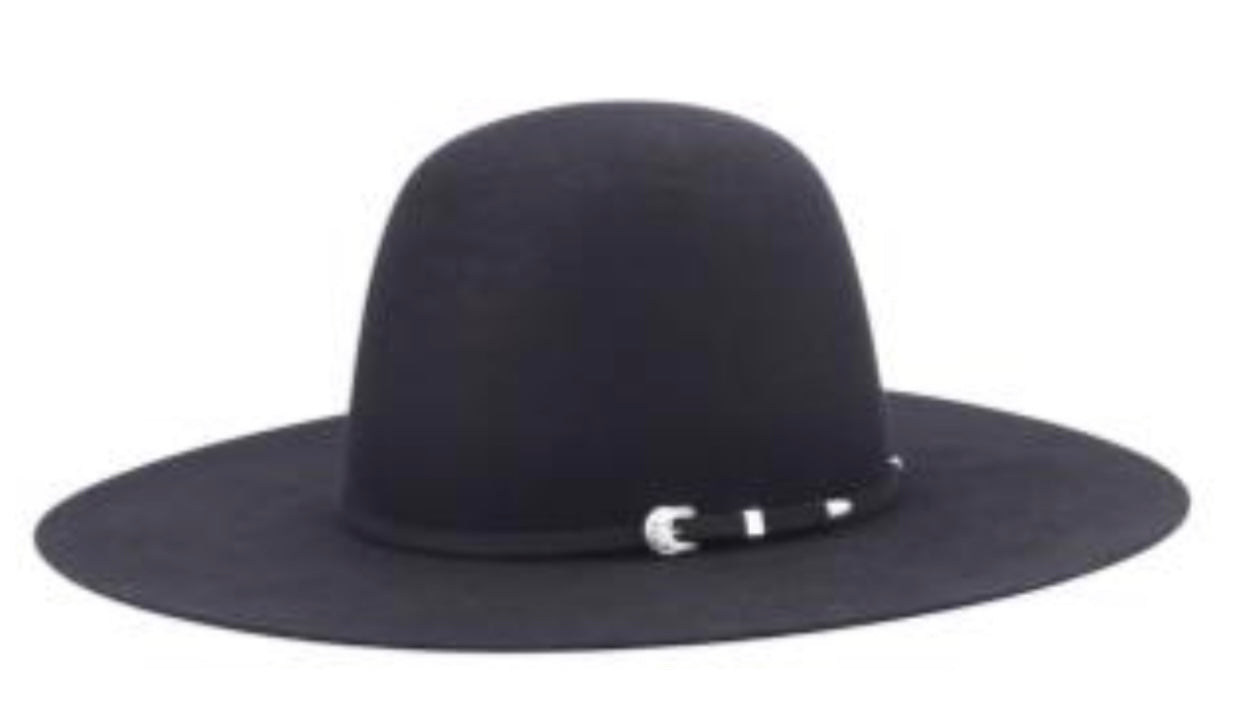 Black Tacchino 10X Open 4.5" Brim
